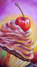 Indlæs billede til gallerivisning 🧁 Cupcakes – 18x24 cm · Er der én, der frister?