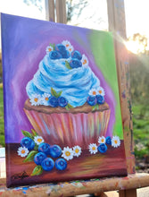 Indlæs billede til gallerivisning 🧁 Cupcakes – 18x24 cm · Er der én, der frister?