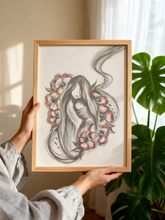 Indlæs billede til gallerivisning Mor & Barn 3 | Str: A4 | Uden ramme