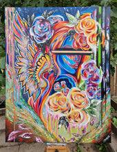 Indlæs billede til gallerivisning "Wings in Galaxy" | 90x70cm