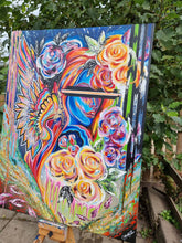 Indlæs billede til gallerivisning "Wings in Galaxy" | 90x70cm