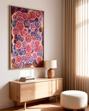 Indlæs billede til gallerivisning Midnight Bloom | 90x60cm
