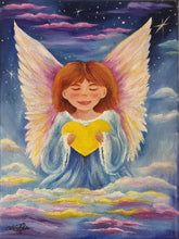 Indlæs billede til gallerivisning 🕊️ Englebilleder – 18x24 cm
