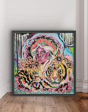 Indlæs billede til gallerivisning ''White Gold'' | 100x100cm

