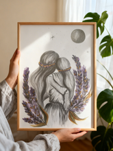 Indlæs billede til gallerivisning Mor &amp; Barn 2 | Str: A4 | Uden ramme
