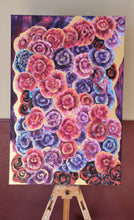 Indlæs billede til gallerivisning Midnight Bloom | 90x60cm

