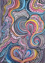 Indlæs billede til gallerivisning 🌈 Leg med farver – 2 motiver– A4 kunstpapir

