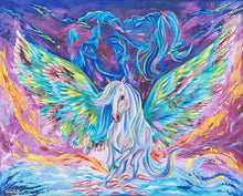 Indlæs billede til gallerivisning &#39;&#39;Pegasus&#39;&#39; No.7 | 80x100cm
